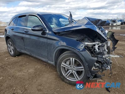 Czwarte zdjęcie samochodu z boku: 2022 MERCEDES-BENZ GLC 300 4MATIC VIN:W1N0G8EB1NG081909 - miniatura