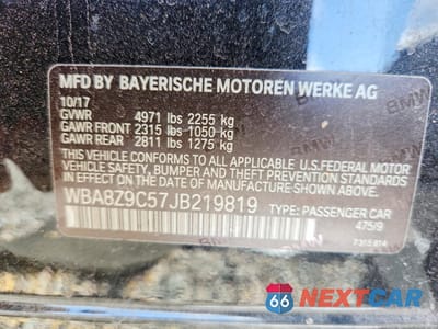Zdjęcie 12 z 13 samochodu: 2018 BMW 330 XIGT VIN:WBA8Z9C57JB219819 - miniatura