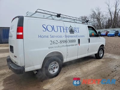 Trzecie zdjęcie samochodu z tyłu: 2025 GMC SAVANA 2500 CARGO UTILITY / SERVICE VAN VIN:1GTW7AF77S1169669 - miniatura