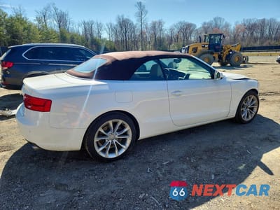 Trzecie zdjęcie samochodu z tyłu: 2014 AUDI A5 PREMIUM PLUS VIN:WAULFAFH9EN007809 - miniatura