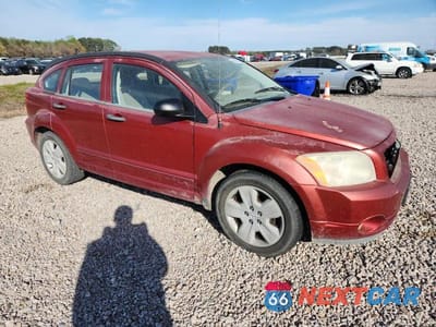 Czwarte zdjęcie samochodu z boku: 2007 DODGE CALIBER SXT VIN:1B3HB48B67D559695 - miniatura