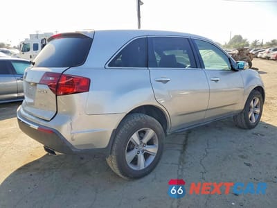 Trzecie zdjęcie samochodu z tyłu: 2011 ACURA MDX VIN:2HNYD2H20BH516652 - miniatura
