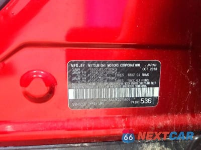 Zdjęcie 13 z 13 samochodu: 2019 MITSUBISHI ECLIPSE CROSS SE VIN:JA4AT5AA7KZ015605 - miniatura