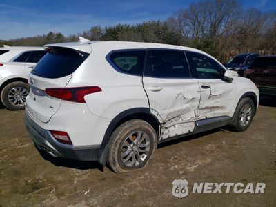 Trzecie zdjęcie samochodu z tyłu: 2020 HYUNDAI SANTA FE SEL VIN:5NMS3CAD1LH145135 - miniatura