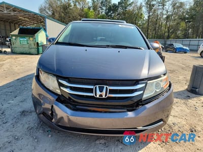 Piąte zdjęcie samochodu w środku: 2014 HONDA ODYSSEY EXL VIN:5FNRL5H61EB120080 - miniatura