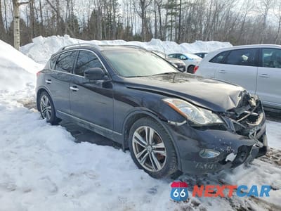 Czwarte zdjęcie samochodu z boku: 2013 INFINITI EX37 BASE VIN:JN1BJ0HR0DM481202 - miniatura