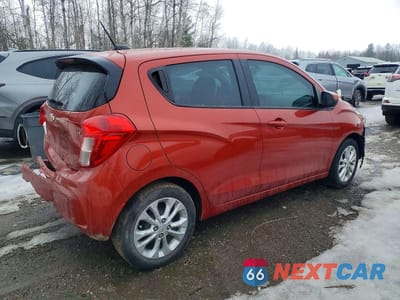 Trzecie zdjęcie samochodu z tyłu: 2022 CHEVROLET SPARK 1LT VIN:KL8CD6SA7NC026989 - miniatura