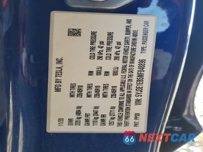 Zdjęcie 12 z 12 samochodu: 2021 TESLA MODEL 3 VIN:5YJ3E1EB5MF848896 - miniatura