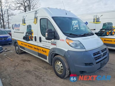 Czwarte zdjęcie samochodu z boku: 2016 RAM PROMASTER 2500 UTILITY / SERVICE VAN VIN:3C6TRVDG5GE105780 - miniatura