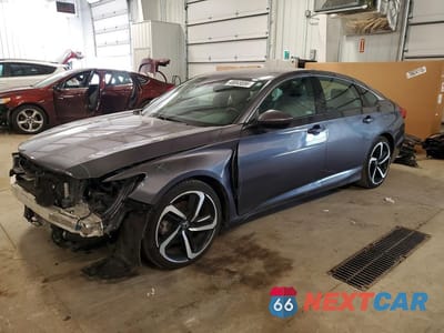 2019 HONDA ACCORD SPORT 1HGCV1F3XKA051039 - główne zdjęcie licytacji z USA - miniatura