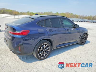 Trzecie zdjęcie samochodu z tyłu: 2022 BMW X4 M40I VIN:5UX43DT02N9K76161 - miniatura