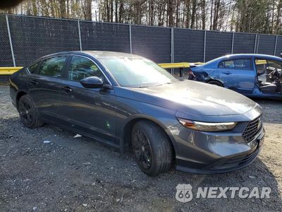 Czwarte zdjęcie samochodu z boku: 2023 HONDA ACCORD LX VIN:1HGCY1F27PA049450 - miniatura