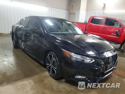 Czwarte zdjęcie samochodu z boku: 2020 NISSAN SENTRA SR VIN:3N1AB8DV7LY218520 - miniatura