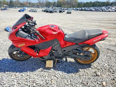 Trzecie zdjęcie samochodu z tyłu: 2006 KAWASAKI ZX1400 A VIN:JKBZXNA126A007354 - miniatura