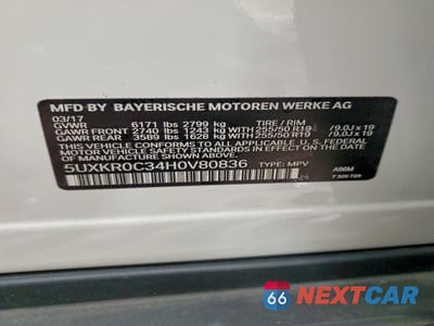 Zdjęcie 13 z 13 samochodu: 2017 BMW X5 XDRIVE35I VIN:5UXKR0C34H0V80836 - miniatura