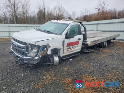 Drugie zdjęcie samochodu z przodu: 2017 FORD F550 SUPER DUTY ROLLBACK TRUCK VIN:1FDUF5GY5HEE51685 - miniatura