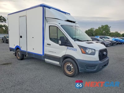 Czwarte zdjęcie samochodu z boku: 2022 FORD TRANSIT T-350 VIN:1FDBW5Z88NKA01515 - miniatura