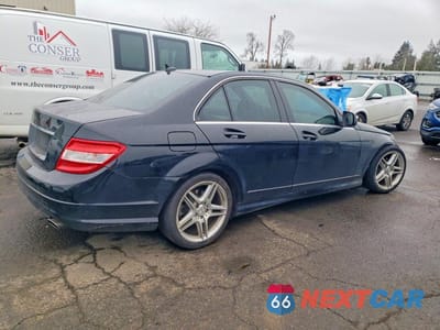 Trzecie zdjęcie samochodu z tyłu: 2009 MERCEDES-BENZ C 300 VIN:WDDGF54X79R079182 - miniatura