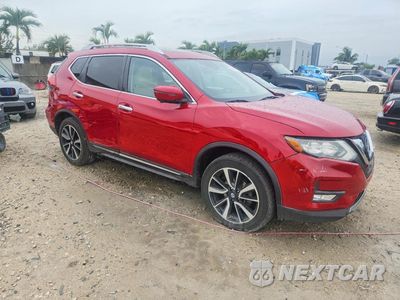 Czwarte zdjęcie samochodu z boku: 2017 NISSAN ROGUE SL VIN:JN8AT2MV8HW252170 - miniatura