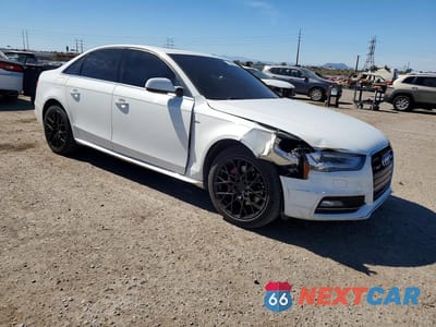 Czwarte zdjęcie samochodu z boku: 2014 AUDI A4 PREMIUM VIN:WAUBFAFL6EN029377 - miniatura