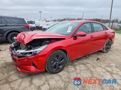 2022 HYUNDAI ELANTRA SEL 5NPLS4AG4NH081444 - główne zdjęcie licytacji z USA - miniatura