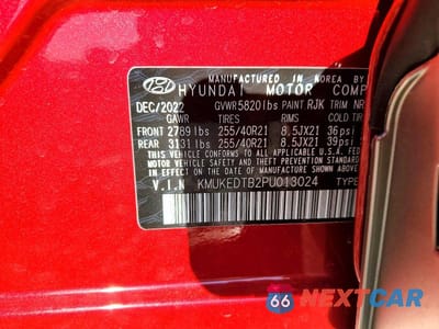 Zdjęcie 12 z 12 samochodu: 2023 GENESIS GV60 PERFORMANCE VIN:KMUKEDTB2PU013024 - miniatura