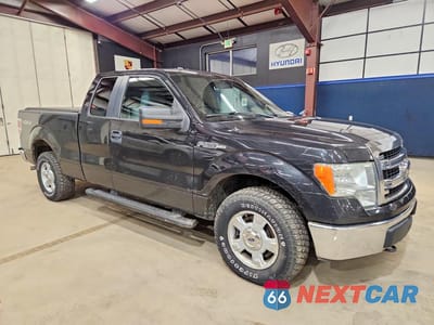 Czwarte zdjęcie samochodu z boku: 2013 FORD F150 SUPER CAB VIN:1FTEX1EM6DFD50741 - miniatura