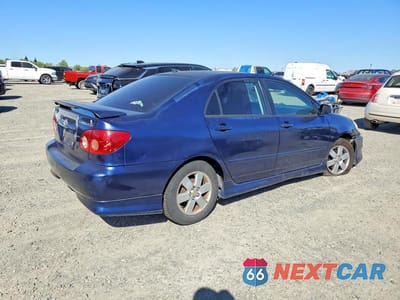 Trzecie zdjęcie samochodu z tyłu: 2008 TOYOTA COROLLA S VIN:1NXBR30E08Z047301 - miniatura