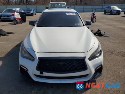 Piąte zdjęcie samochodu w środku: 2022 INFINITI Q50 LUXE VIN:JN1EV7BR6NM341739 - miniatura