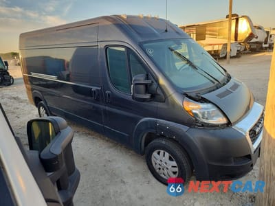 Czwarte zdjęcie samochodu z boku: 2019 RAM PROMASTER 2500 DELIVERY VAN VIN:3C6TRVDG7KE516090 - miniatura