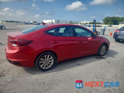 Trzecie zdjęcie samochodu z tyłu: 2020 HYUNDAI ELANTRA SEL VIN:5NPD84LF4LH533655 - miniatura