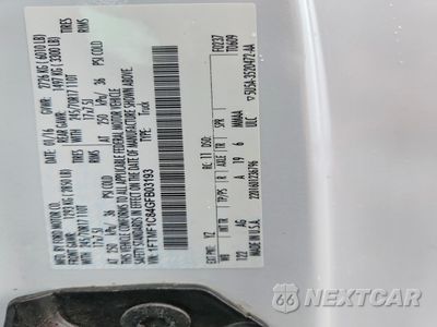 Zdjęcie 13 z 13 samochodu: 2016 FORD F150 VIN:1FTMF1C84GFB03193 - miniatura