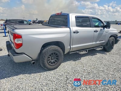Trzecie zdjęcie samochodu z tyłu: 2020 TOYOTA TUNDRA PLATINUM VIN:5TFAY5F11LX890692 - miniatura