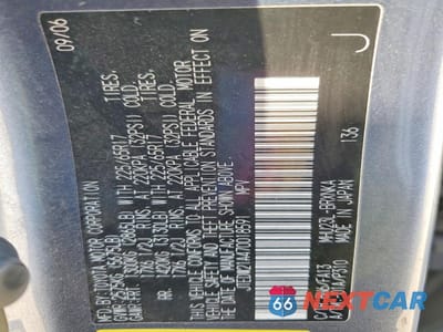 Zdjęcie 13 z 13 samochodu: 2007 TOYOTA HIGHLANDER HYBRID BASE VIN:JTEDW21A470018591 - miniatura
