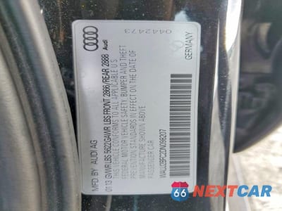 Zdjęcie 12 z 12 samochodu: 2013 AUDI S6 VIN:WAUJ2BFC2DN098207 - miniatura