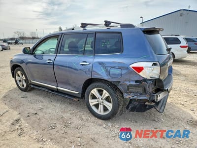 Drugie zdjęcie samochodu z przodu: 2012 TOYOTA HIGHLANDER LIMITED VIN:5TDDK3EH2CS103238 - miniatura