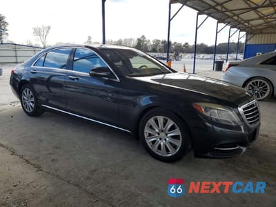 Czwarte zdjęcie samochodu z boku: 2014 MERCEDES-BENZ S 550 4MATIC VIN:WDDUG8FB6EA039106 - miniatura