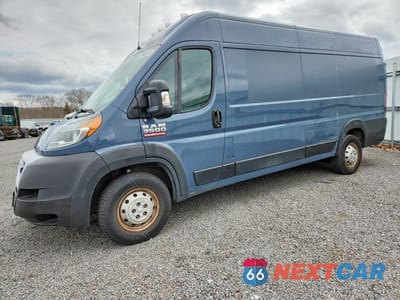 2020 RAM PROMASTER 3500 CARGO ** CLN TITLE * PRI FLEET * CK ENG LT ON ** 3C6URVJG2LE128954 - główne zdjęcie licytacji z USA - miniatura