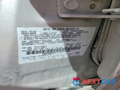 Zdjęcie 12 z 12 samochodu: 2007 MERCURY MONTEGO LUXURY VIN:1MEHM40177G613868 - miniatura