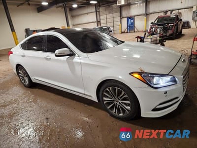 Czwarte zdjęcie samochodu z boku: 2015 HYUNDAI GENESIS 3.8L VIN:KMHGN4JEXFU015166 - miniatura