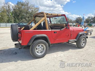 Trzecie zdjęcie samochodu z tyłu: 1988 JEEP WRANGLER S VIN:2BCHV81S0JB528030 - miniatura