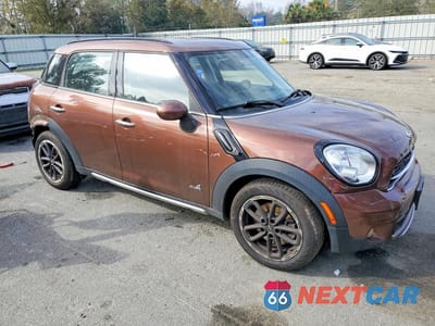 Czwarte zdjęcie samochodu z boku: 2015 MINI COOPER S COUNTRYMAN VIN:WMWZC5C52FWP44124 - miniatura
