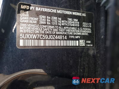 Zdjęcie 24 z 25 samochodu: 2018 BMW X4 XDRIVEM40I VIN:5UXXW7C59J0Z44814 - miniatura