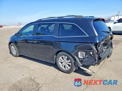 Drugie zdjęcie samochodu z przodu: 2014 HONDA ODYSSEY EXL VIN:5FNRL5H62EB111940 - miniatura