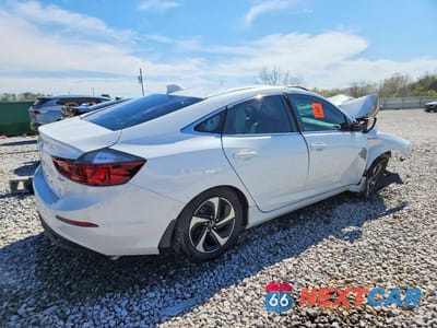 Trzecie zdjęcie samochodu z tyłu: 2022 HONDA INSIGHT EX VIN:19XZE4F5XNE016059 - miniatura