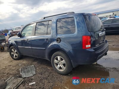 Drugie zdjęcie samochodu z przodu: 2011 HONDA PILOT EXL VIN:5FNYF4H59BB103429 - miniatura