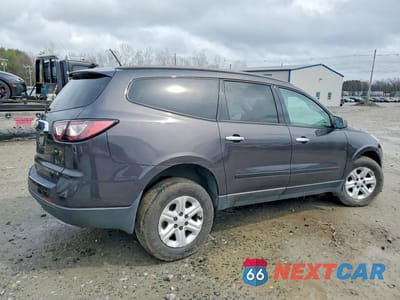 Trzecie zdjęcie samochodu z tyłu: 2014 CHEVROLET TRAVERSE LS VIN:1GNKRFKDXEJ146612 - miniatura
