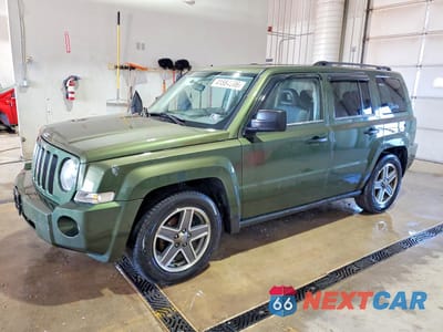 2008 JEEP PATRIOT SPORT 1J8FF28W88D759554 - główne zdjęcie licytacji z USA - miniatura