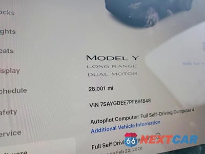 Zdjęcie 9 z 12 samochodu: 2023 TESLA MODEL Y VIN:7SAYGDEE7PF891848 - miniatura