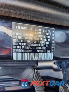 Zdjęcie 12 z 12 samochodu: 2017 VOLKSWAGEN BEETLE 1.8T VIN:3VWF17AT6HM630037 - miniatura